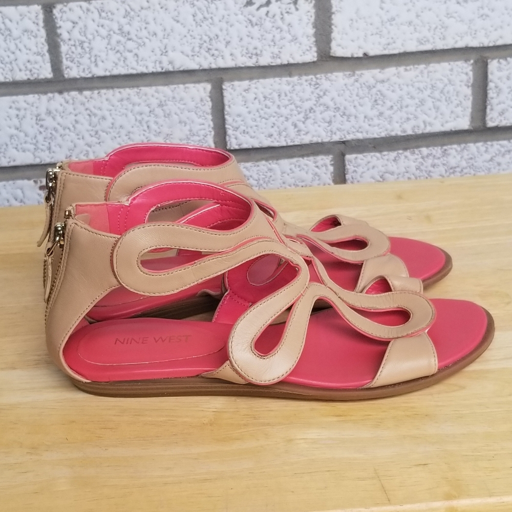 Beautiful leather sandals